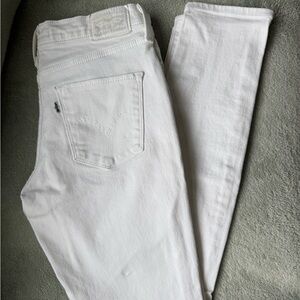 Levi’s 311 Shaping Skinny White Denim Jeans